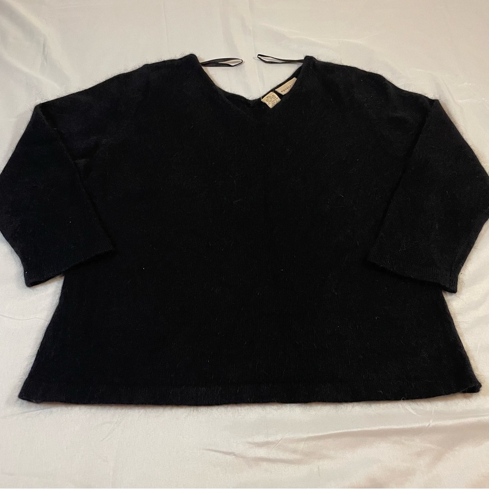 Apostrophe 3/4 Sweater Nylon,Rabbits Hair, Lambs Wool Womens Size XL N-766
